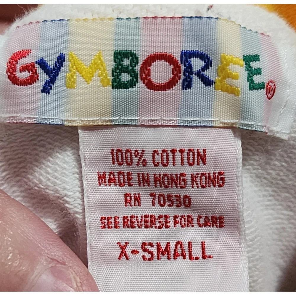 Gymboree Kids Rainbow‎ Color Block Baseball Jacket Hooded Full Zip X-Small